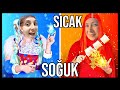 SICAK vs SOĞUK YİYECEK MEYDAN OKUMASI! Buz Kız vs Ateş Kız! Dobişko Tv