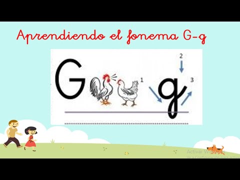 FONEMA G GRUPO2 - YouTube