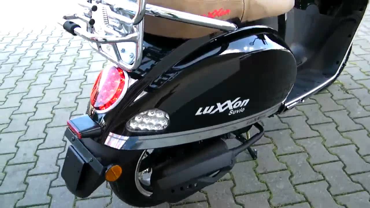 Anleitung - Luxxon Suvio 50 Roller/Scooter 2010 Schwarz - YouTube