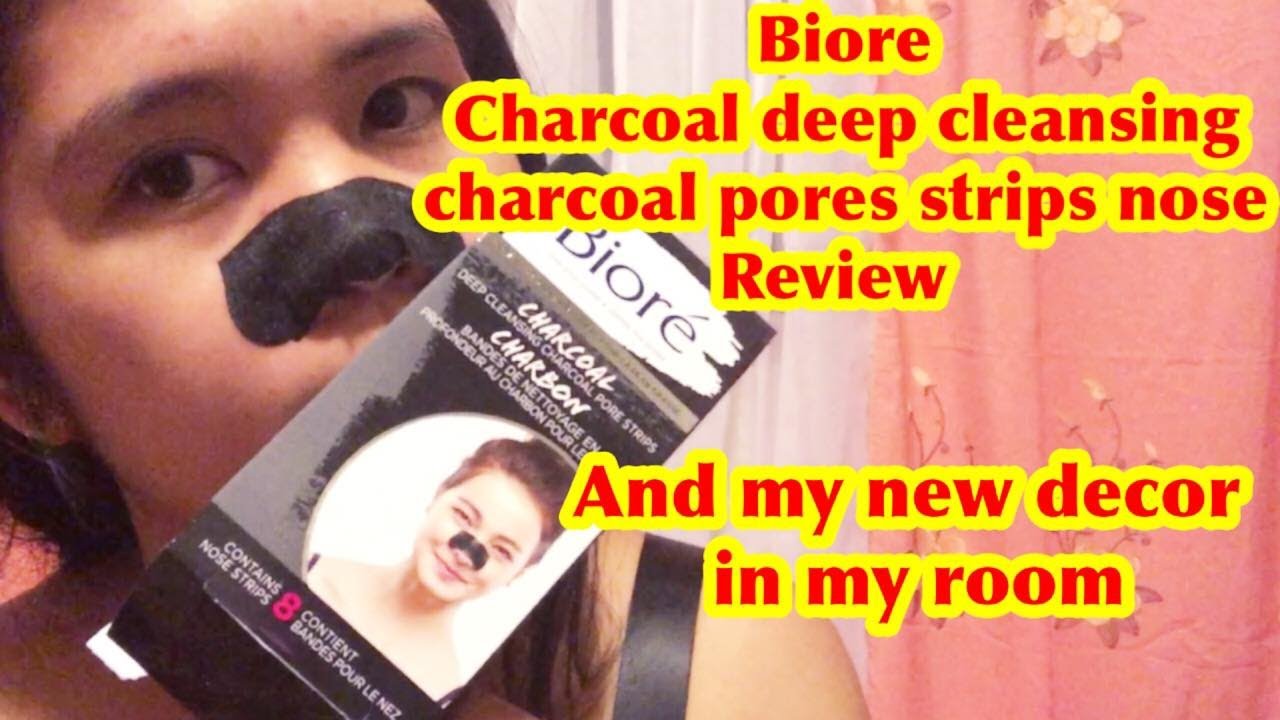 Biore nose strip review + new decor in my room YouTube