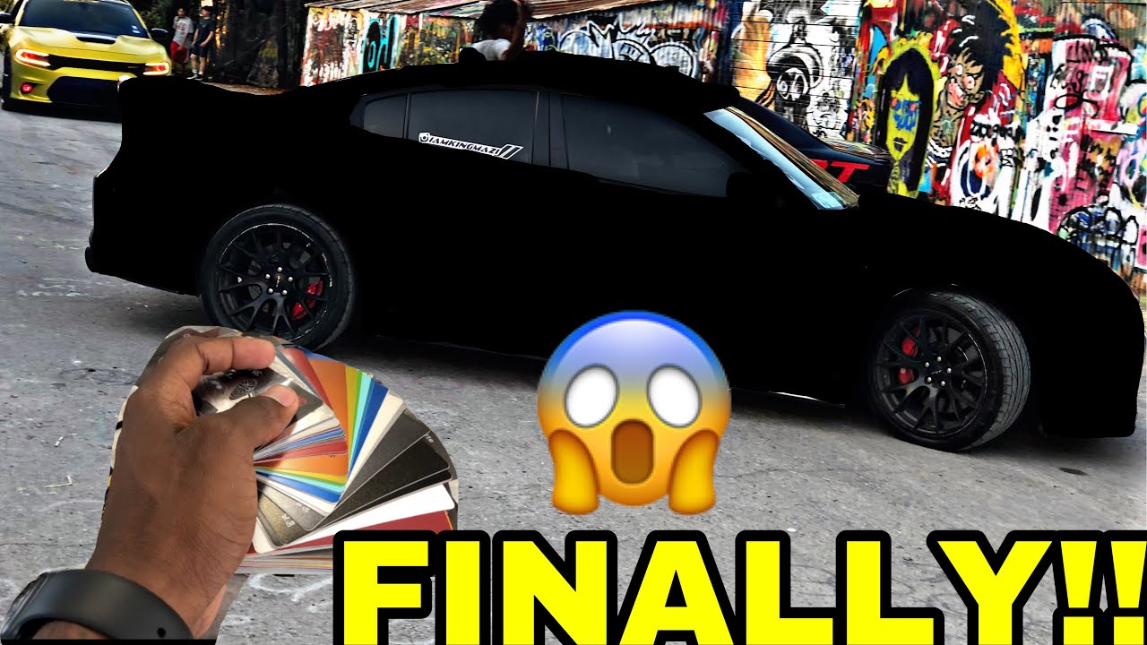 FINALLY GETTING MY HELLCAT WRAPPED CANT WAIT YouTube FINALLY GETTING MY HELLCAT WRAPPED CANT WAIT YouTube