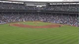 Chicago Cubs 7th inning Stretch 10/03/12