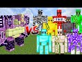 ENDER GUARDIAN vs ALL GOLEMS | Minecraft Mob Battle