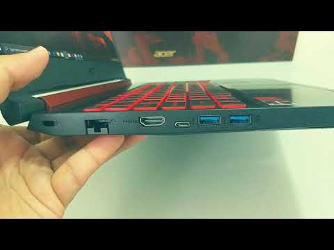 ACER NITRO 5 AN515-43 Ryzen 5 3550H RX560X Review & test boot time