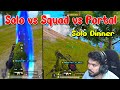 Solo raj vs full squad vs portals  portal is dominator