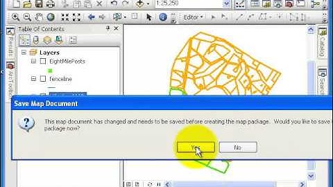 How to save a Map Package
