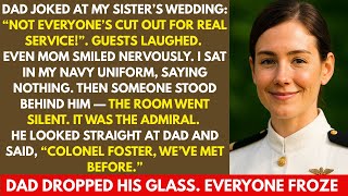I Wore My Navy Uniform To My Sister’s Wedding — Then The Admiral Stood Behind My Father