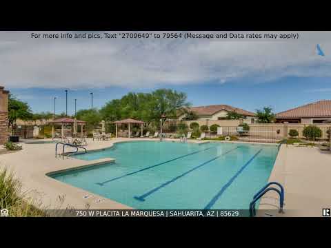 750 W Placita La Marquesa, Sahuarita, AZ home video tour