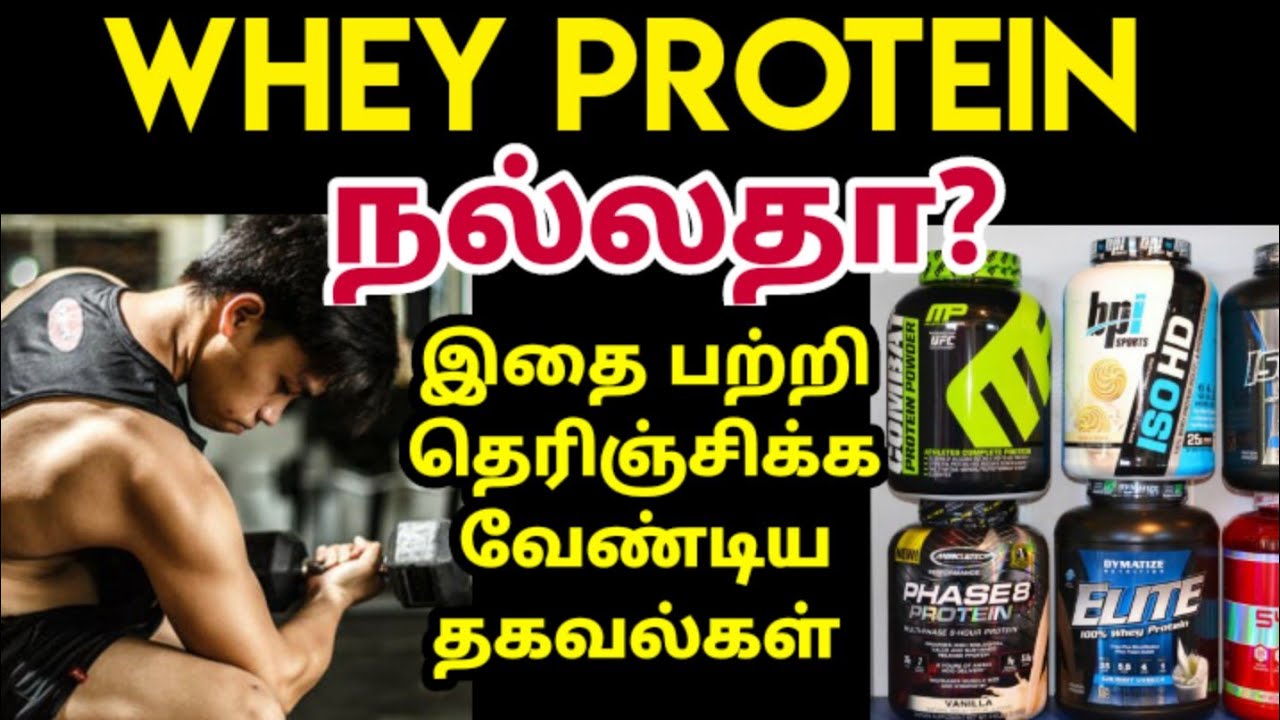 what is protein powder tamil Whey protein good or bad how to use it