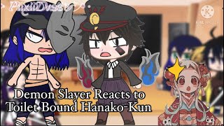 demon slayer react to hanako kun