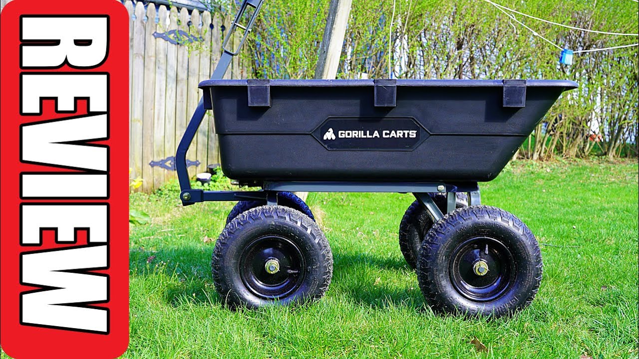 BEST Garden Cart - Gorilla Dump Cart REVIEW 