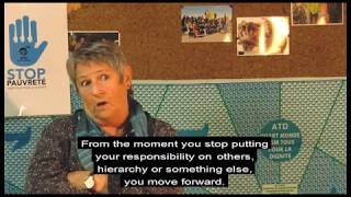 Give us back our dignity - ATD Fourth World - Martine Le Corre