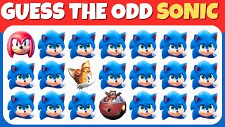 Find the odd one out Sonic -Edition #sonic  #emoji #Emojichallenge #trivia