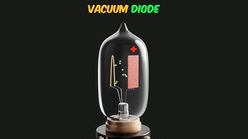 Vacuum Diode Working Explained with 3D Animation