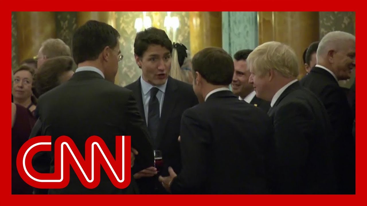 Video appears to show world leaders talking about Trump