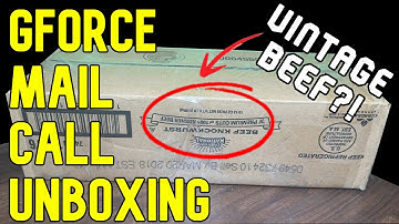 Adventure People Mail Call Unboxing from the GForce Youtube Channel