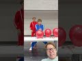 🎈兄弟で風船割り🎈 #funny #comedy #challenge