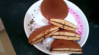 ડોરા કેક બનાવવા ની રીત /eggless dora pancake