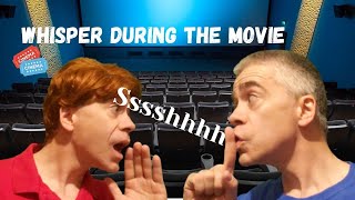 Will He Stop Talking During Movie??!! 🎥🎬 Be quiet!