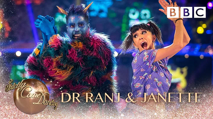 Dr Ranj Singh and Janette Manrara Jive to Monster ...