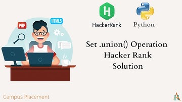 set.union() Operators in Python - Hacker Rank Solution |  Apna Hindi Tech        #sets #hackerrank