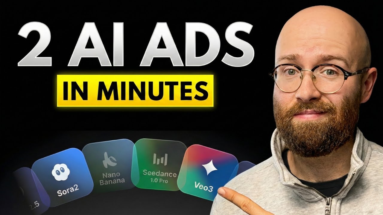 I Made 2 AI Video Ads in Minutes (With One Prompt)