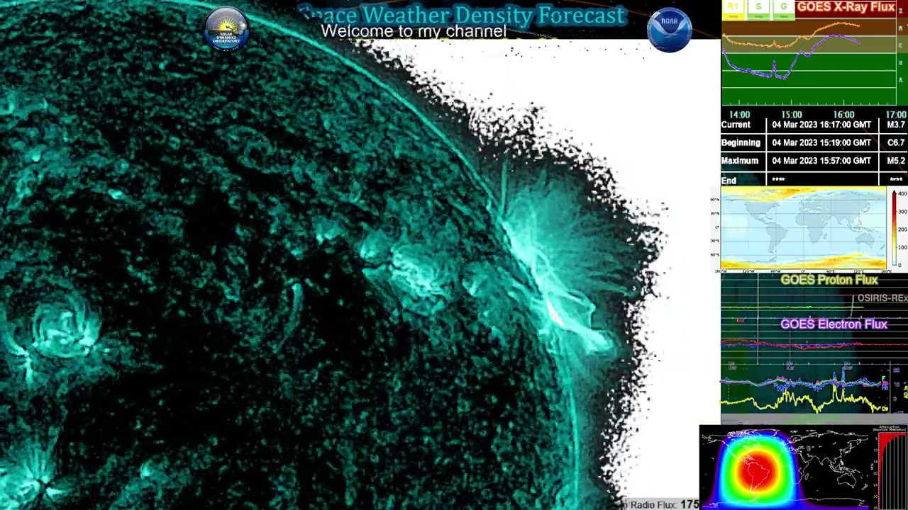 M-5.2 Solar Flare & CME 