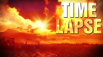 Time Lapse Beautiful Skies Sunrise Sunset Moon Rain Video Game Worlds Destiny [HD]