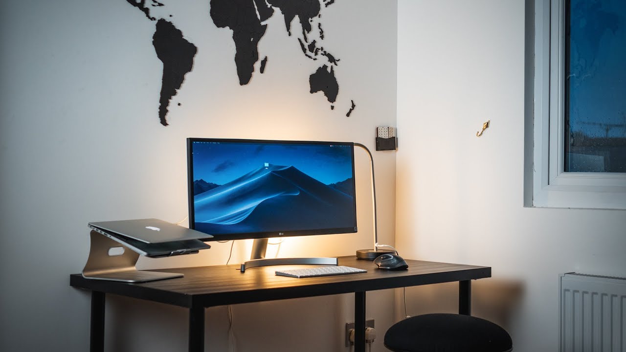 Minimal And Affordable Desk Setup For Productive Students Youtube