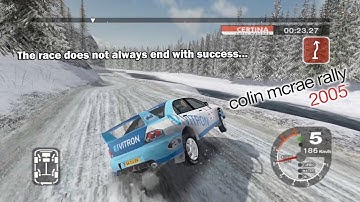 Colin McRae Rally 2005 Highlights | Mistakes, Crashes, Bugs, Best Moments