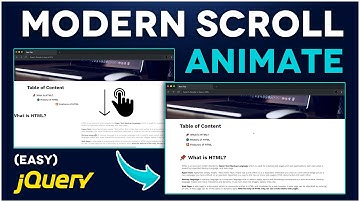 Scroll Animation in HTML CSS & jQuery | Waypoints & Animate.CSS Tutorial