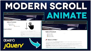 Scroll Animation in HTML CSS & jQuery | Waypoints & Animate.CSS Tutorial