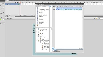 How to put Links in Flash/SWF files - Free Downloadable Template