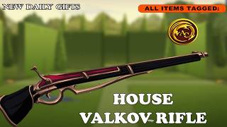 AQW NEW HOUSE VALKOV RIFLE l NOBLE GHOST DROP GIFT  /JOIN SWORDHAVEMAZE (CASTLE MAZE 2026)