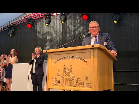 Eröffnung Brezelfest Speyer 2023