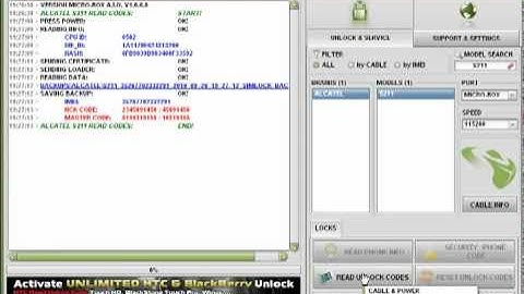 ALCATEL S211 READ CODE BY MICROBOX - www.micro-box.com