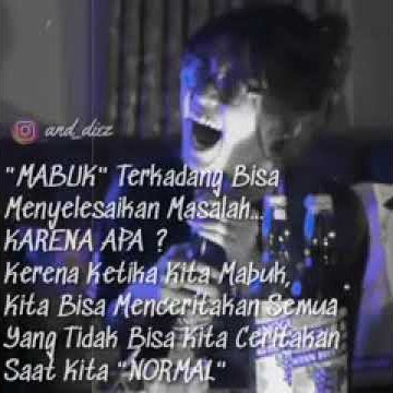 story wa..... mabuk santui aja mantap