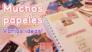 ¿Qué papeles uso para hacer mis productos? | Muchos tipos de papeles, varias ideas!