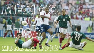 ELIMINADOS por los gringos: MÉXICO VS USA en el MUNDIAL DE 2002 ❌ se nos fue el QUINTO PARTIDO 👀