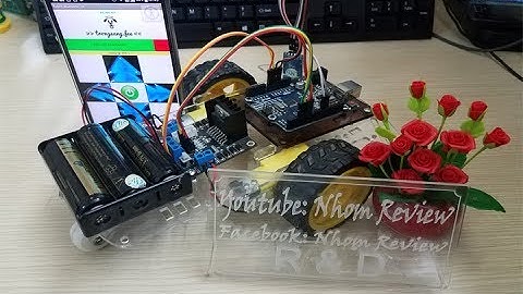 Robot điều khiển bằng điện thoại qua bluetooth| Nhóm Review | R&D NEW PRODUCTS