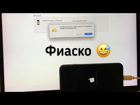 Айфон 6 загорается яблоко и гаснет Фиаско?! iPhone 6 factory reset