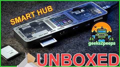 Dockcase Smart 10 in 1 USB C HUB, HDMI & DP Explorer Edition unboxed