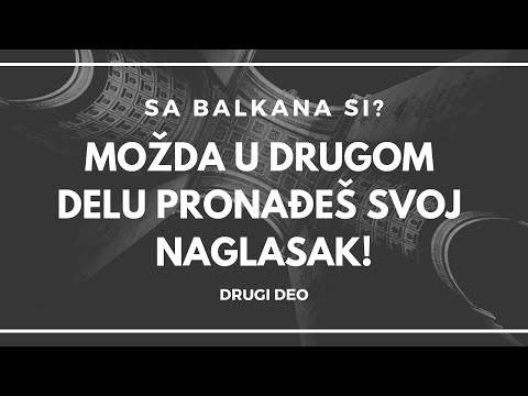 Imitacija naglasci bivse Jugoslavije 2 EX YU