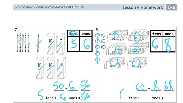 lesson 4 homework module 6 grade 1