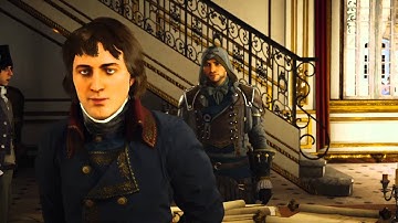 AC: Unity - Guard stumbles into cutscene