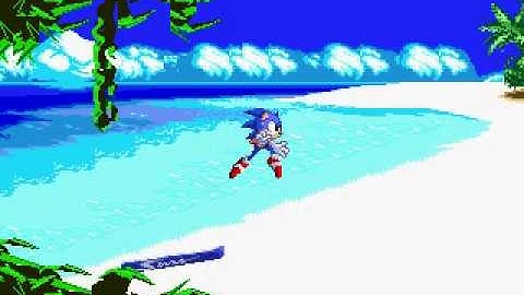 Sonic the Hedgehog 3 - Unused Surfboard Intro
