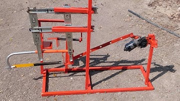 #engineeringproject Homemade Power Hacksaw