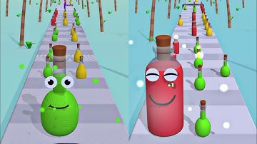 juice Run Max Pro All Level Mobile Gameplay Walkthrough Android IOs Alltrailer Relaxing Video B23KY