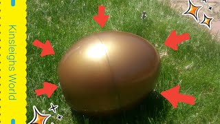 Rare Giant Golden Unicorn Egg Found Left By Giant Unicorn