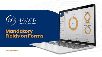 Mandatory Fields on Forms